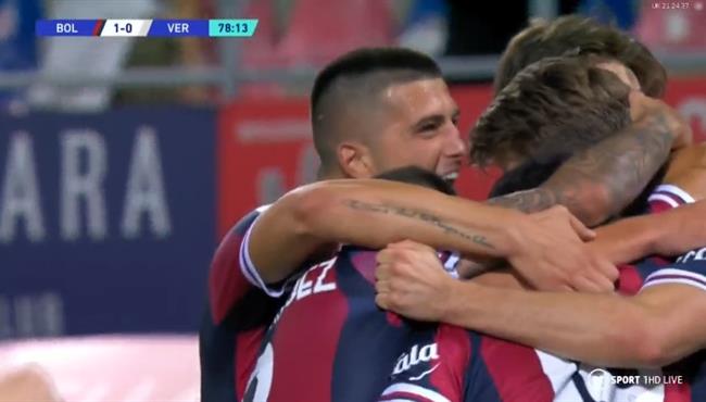 هدف فوز بولونيا علي هيلاس فيرونا 1 0 الدوري الايطالي