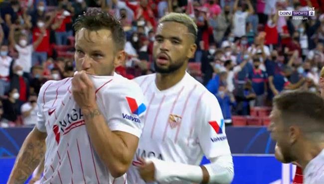 هدف راكيتيتش في مرمي سالزبورج بدوري ابطال اوروبا