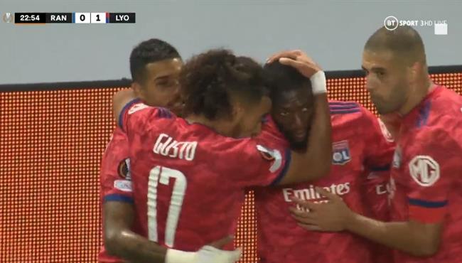 اهداف مباراة ليون ورينجرز 2 0 الدوري الاوروبي