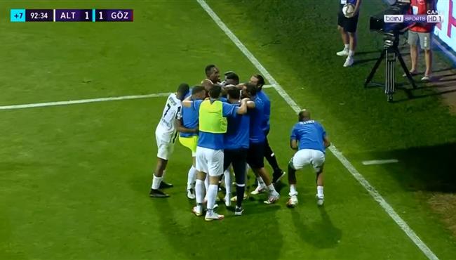 اهداف مباراة التاي وجوزتبة 2 1 الدوري التركي