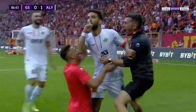 هدف فوز الانيا سبور علي جالطة سراي 1 0 الدوري التركي