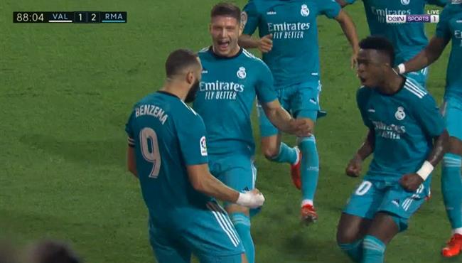 اهداف مباراة فالنسيا وريال مدريد 1-2 الدوري الاسباني بتاريخ 19-09-2021 اهداف مباراة فالنسيا وريال مدريد 1-2 الدوري الاسباني بتاريخ 19-09-2021