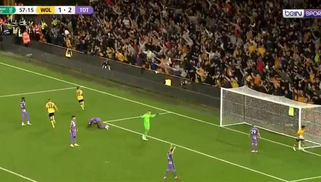 اهداف وركلات ترجيح مباراة توتنهام وولفرهامبتون في كاس الرابطة الانجليزية