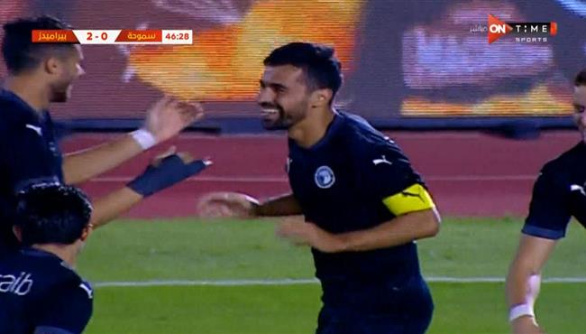 هدف عبد الله السعيد العالمي في مرمي سموحة بكاس مصر