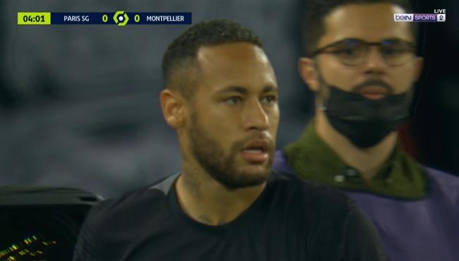 نيمار يهدر هدف محقق امام مونبلييه بالدوري الفرنسي
