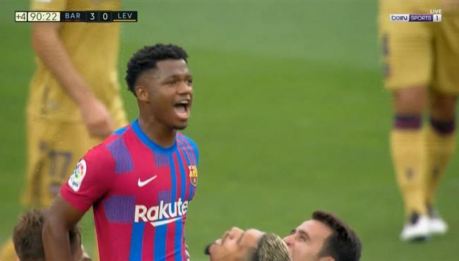 هدف انسو فاتي الرائع في مرمي ليفانتي بالدوري الاسباني