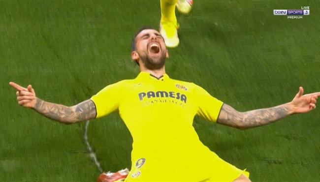 هدف فياريال الاول في مرمي مانشستر يونايتد بدوري ابطال اوروبا