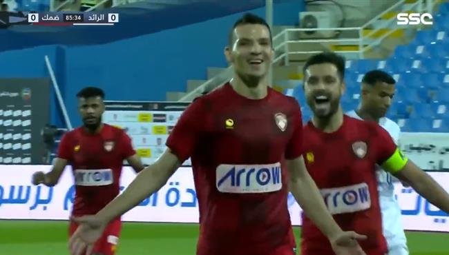 اهداف مباراة ضمك والرائد 2 0 الدوري السعودي