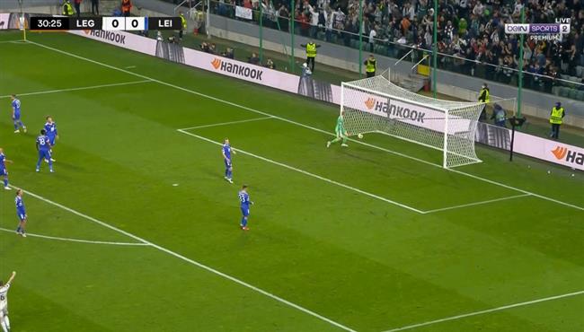 هدف فوز ليجيا وارسو علي ليستر سيتي 1 0 الدوري الاوروبي