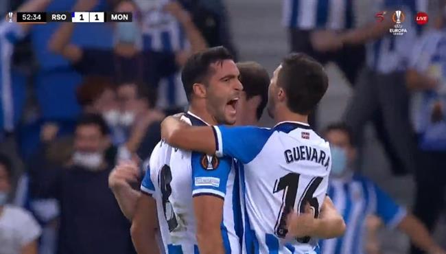 اهداف مباراة ريال سوسيداد وموناكو 1 1 الدوري الاوروبي