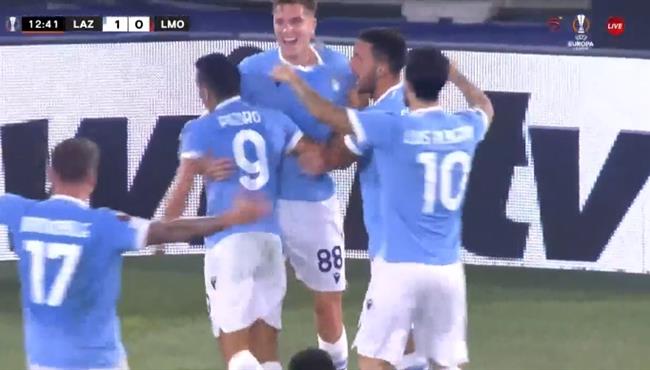 اهداف مباراة لاتسيو ولوكوموتيف موسكو 2 0 الدوري الاوروبي