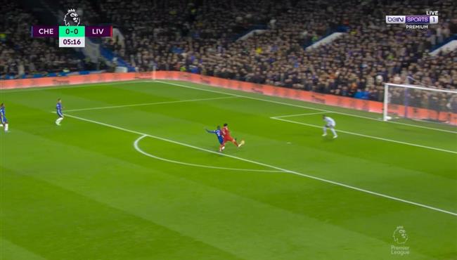 تصدي ميندي يحرم محمد صلاح من تسجيل هدف امام تشيلسي