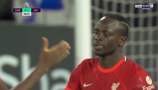 هدف ماني في مرمي تشيلسي بالدوري الانجليزي