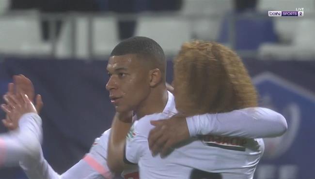 هاتريك مبابي في مباراة باريس سان جيرمان وفان بكأس فرنسا