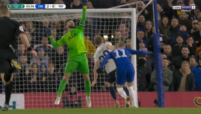 تصدي هوجو لوريس الرائع في مباراة تشيلسي وتوتنهام