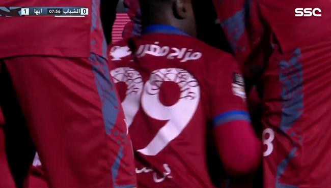 اهداف مباراة الشباب وابها 1 1 الدوري السعودي