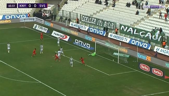 هدف فوز سيفاس سبور علي كونيا سبور 1 0 الوري التركي