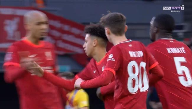 هدف تعادل ليفربول مع شروزبري 1 1 كأس الاتحاد الانجليزي