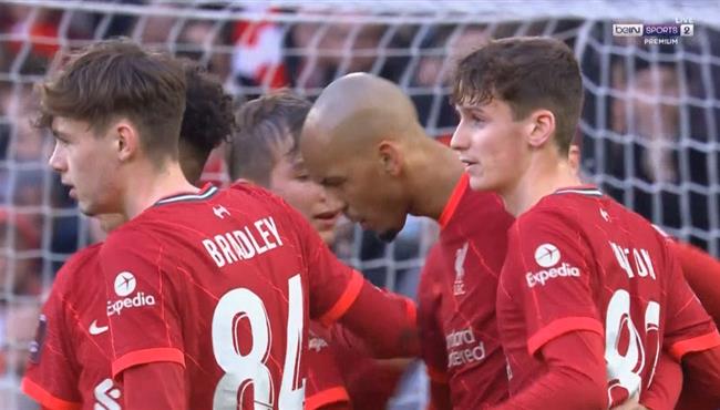 هدف ليفربول الثاني في مرمي شروزبري بكأس الاتحاد الانجليزي