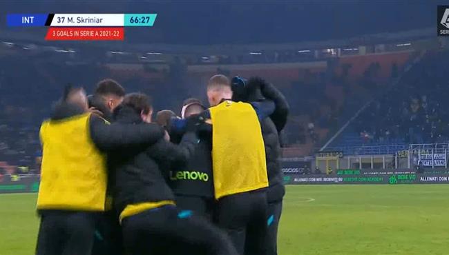 اهداف مباراة انتر ميلان ولاتسيو 2 1 الدوري الايطالي