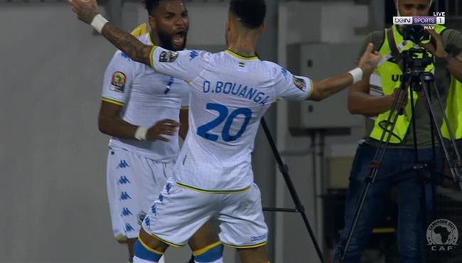 هدف الجابون الاول الرائع في مرمي جزر القمر بكاس امم افريقيا