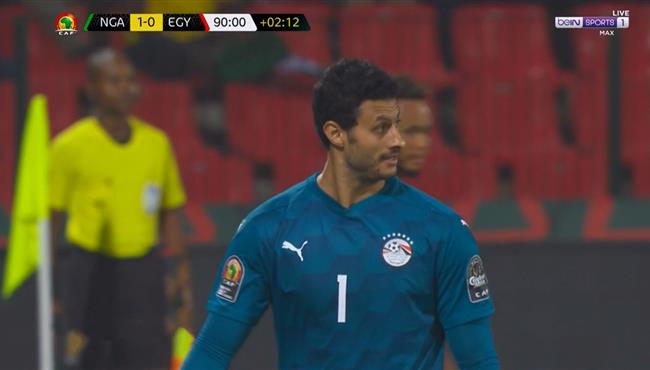 تصدي محمد الشناوي الرائع في مباراة مصر ونيجيريا بكاس امم افريقيا