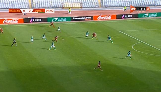 أول أهداف كأس الرابطة هدف عالمي في مباراة المصري ومصر المقاصة