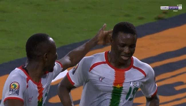 هدف بوركينا فاسو الاول في مرمي الراس الاخضر بكاس امم افريقيا