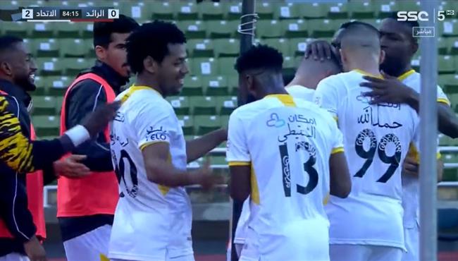 اهداف مباراة الاتحاد والرائد 2 1 الدوري السعودي