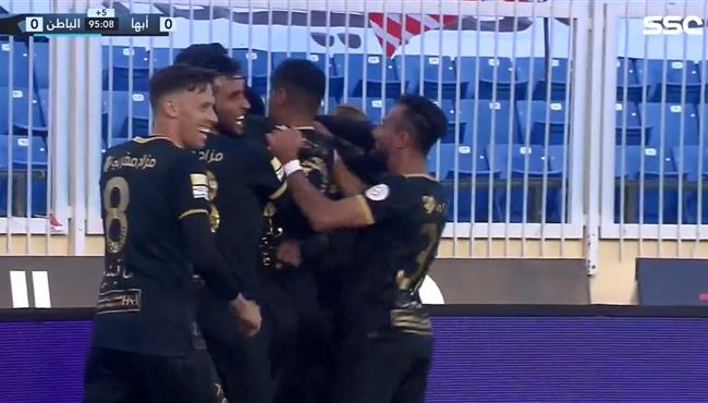 هدف فوز ابها علي الباطن 1 0 الدوري السعودي