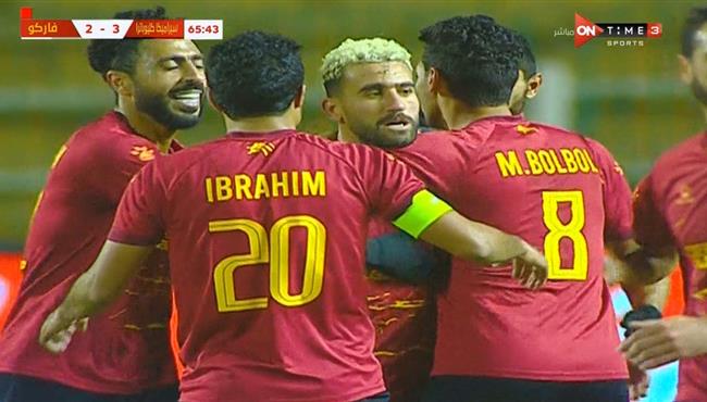 اهداف مباراة سيراميكا كليوباترا وفاركو 4 2 كاس الرابطة المصرية