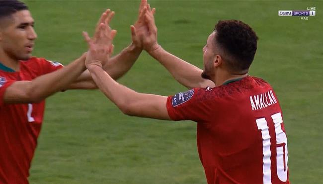هدف المغرب الاول في مرمي جزر القمر بكاس امم افريقيا