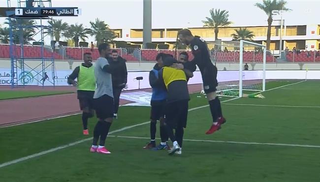 اهداف مباراة ضمك والطائي 2 1 الدوري السعودي