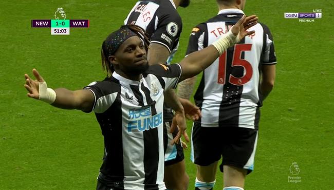 اهداف مباراة نيوكاسل وواتفورد 1 1 الدوري الانجليزي