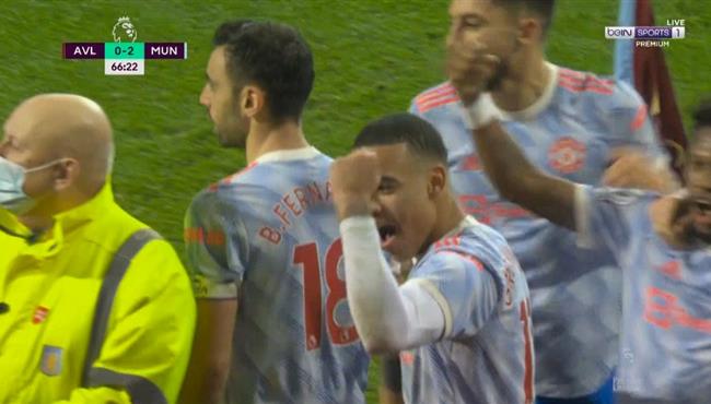 هدف برونو فيرنانديز الثاني في مرمي استون فيلا بالدوري الانجليزي