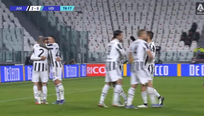 اهداف مباراة يوفنتوس واودينيزي 2 0 الدوري الايطالي