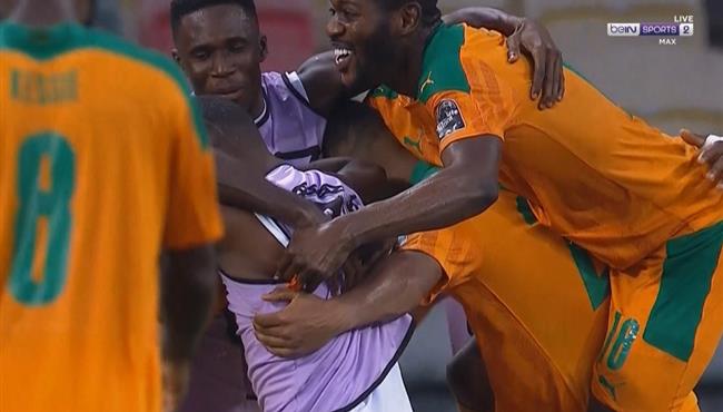 هدف كوت ديفوار الثاني في مرمي سيراليون 2 1 كاس امم افريقيا