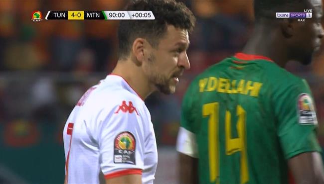 يوسف مساكني يهدر ركلة جزاء امام موريتانيا بكاس امم افريقيا