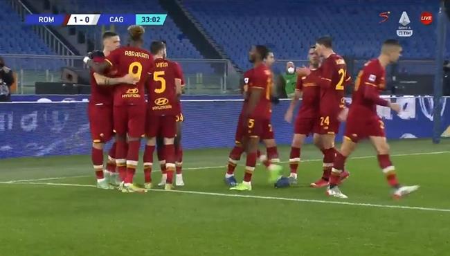 ملخص وهدف فوز روما علي كالياري 1 0 الدوري الايطالي