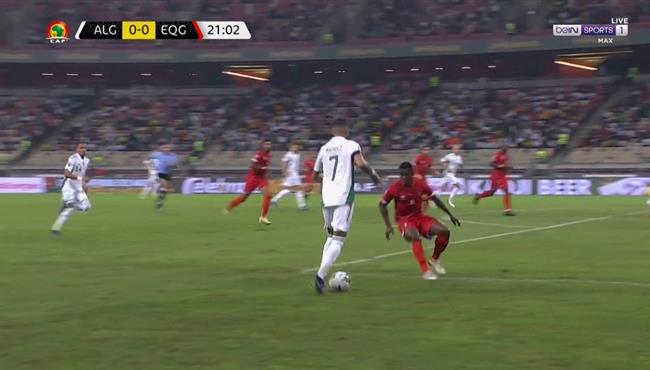 انقاذ حارس غينيا الاستوائية الرائع لهدف محقق امام الجزائر