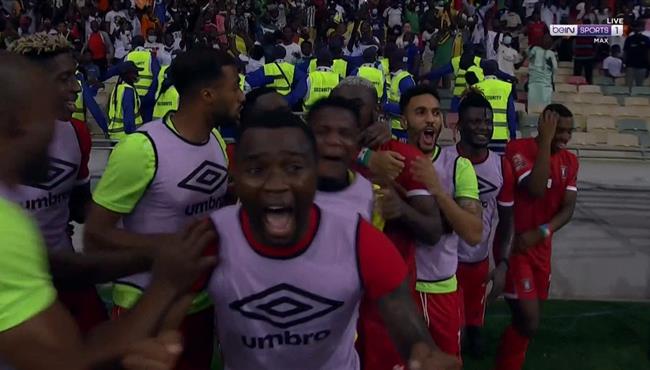 هدف غينيا الاستوائية في مرمي الجزائر بكأس امم افريقيا