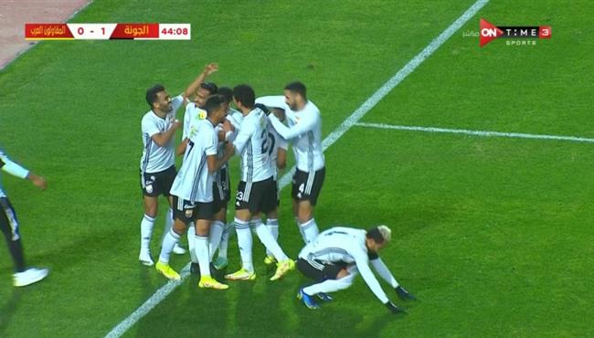 هدف فوز الجونة علي المقاولون العرب 1 0 كاس الرابطة المصرية