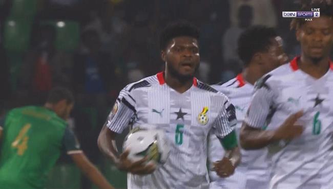 هدف غانا الاول في مرمي جزر القمر بكاس امم افريقيا