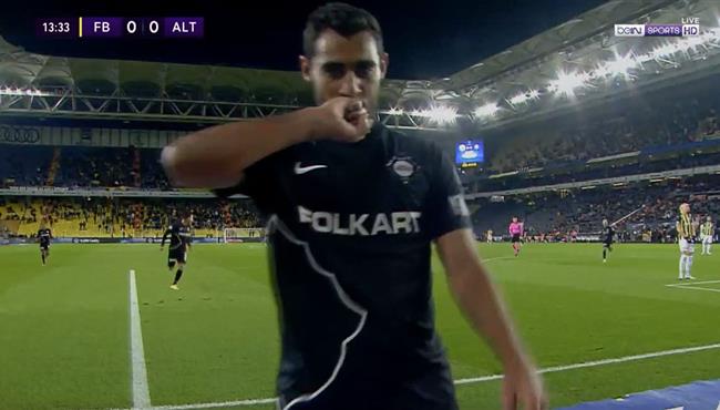 ملخص لمسات احمد ياسر ريان في مباراة التاي و فناربخشة بالدوري التركي