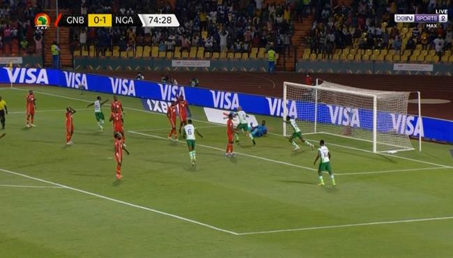 هدف نيجيريا الثاني في مرمي غينيا بيساو 2 0 كاس امم افريقيا