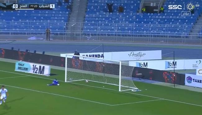 اهداف مباراة الشباب والفتح 1 1 الدوري السعودي