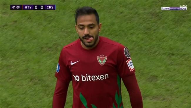 ملخص لمسات محمود كهربا في مباراة هاتاي سبور وريزة سبور بالدوري التركي