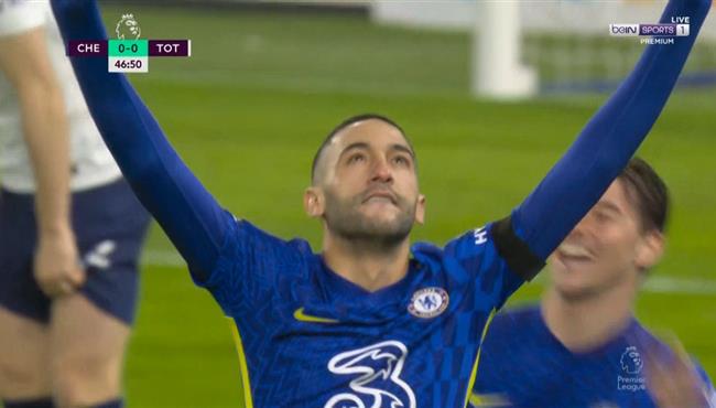 هدف حكيم زياش العالمي في مرمي توتنهام بالدوري الانجليزي