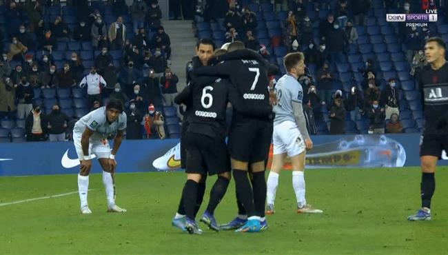 اهداف مباراة باريس سان جيرمان وريم 4 0 الدوري الفرنسي