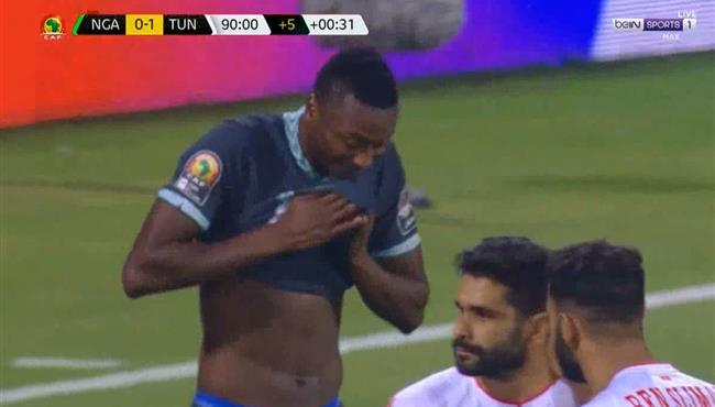 عمر صادق يهدر هدف محقق امام تونس بكاس امم افريقيا